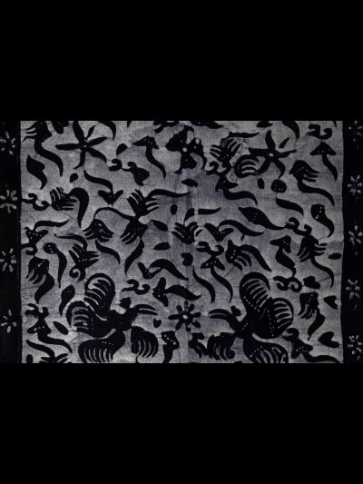 Batik Bali motif coq