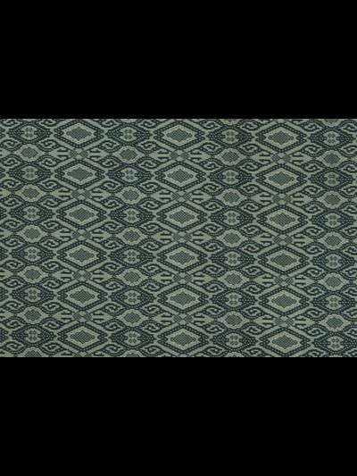 Batik Imprimé diagonal vert