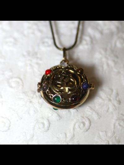 Bola de grossesse-Chakra-Avec chaine Gold Antique