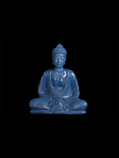 Bouddha bleu 15cm