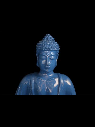 Bouddha bleu 15cm