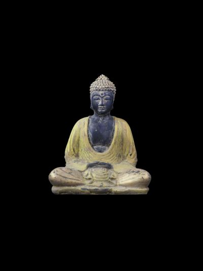 Bouddha jaune 16cm