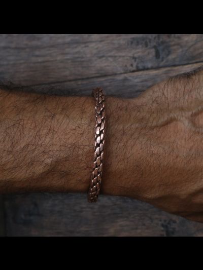 Bracelet  cuivre Healthy mailles vénitiennes 