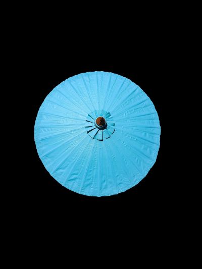 Ombrelle Thaï Bleue golf de siam 100cm