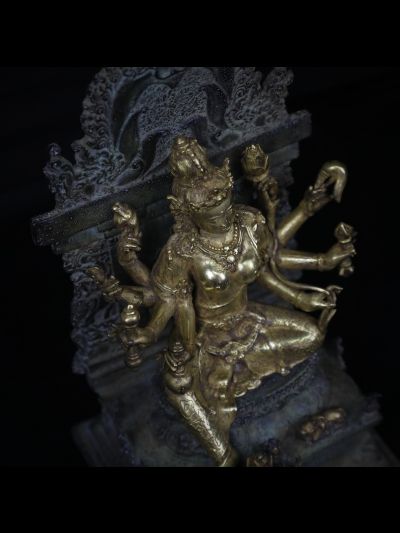 Parvati en bronze