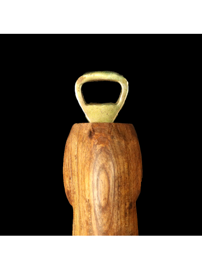 Décapsuleur forme de phallus en Bois