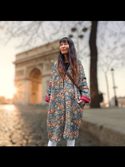 Veste Manteau Kantha
