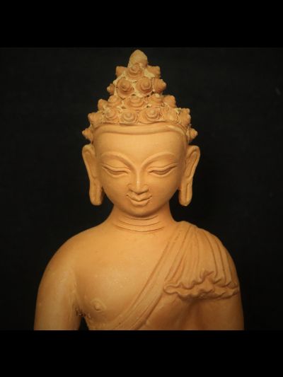 Bouddha Médecine en Terre Cuite
