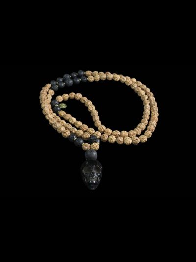 Rudraksha lave Tête de mort