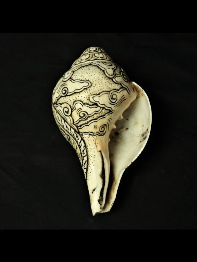 Conque Ganesh Signe Bon Augure 20cm
