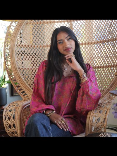 Blouse Soie Srinagar