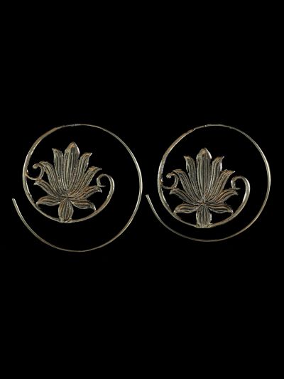 Kundalee Lotus en cuivre