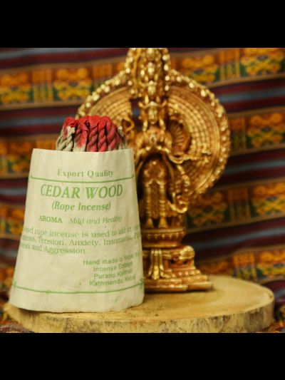 Dhoop Tibétain-Cedar Wood