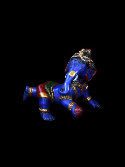 Baby Ganesh bleu