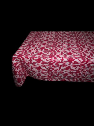 Couvre-lit IKAT Rose