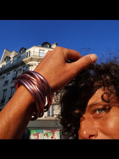 Jonc Bouddhiste Thaï l'authentique Kumlai Set de 9