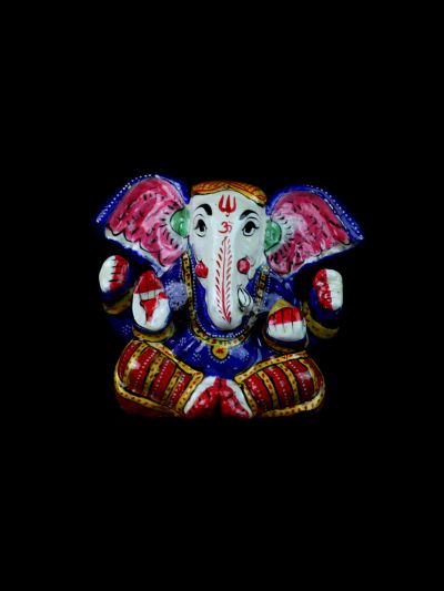 Meenakari Ganesh Bleu