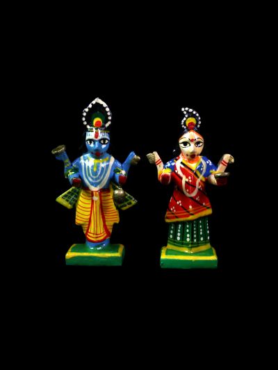 Vishnou et Lakshmi