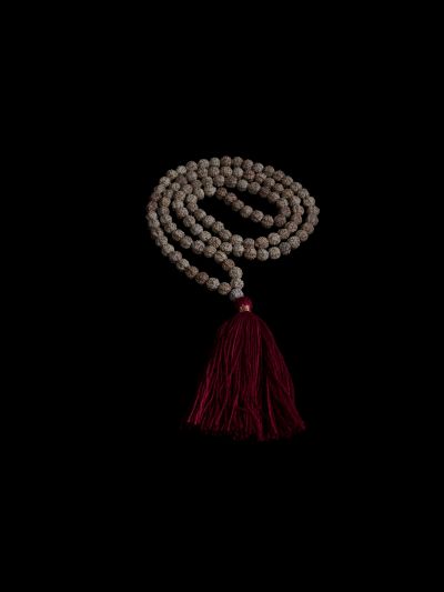 Rudraksha pompon rouge