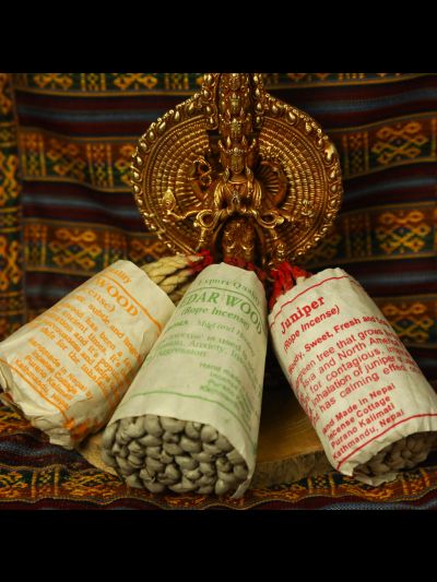 Dhoop Tibétain-Lot de 3 Encens
