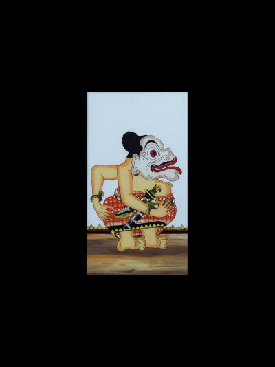 Lukisan Wayang Kaca
