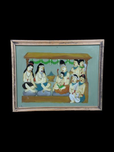 Lukisan Kaca Shiva