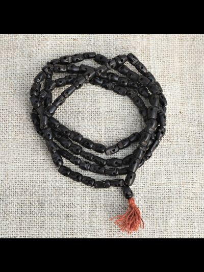 Mala tête de mort 12.5mm-Noir