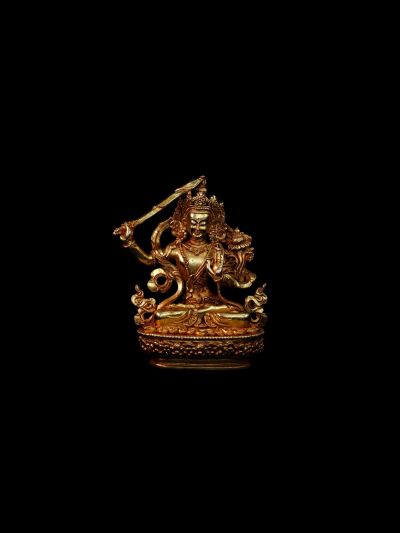 Manjushri doré Népal
