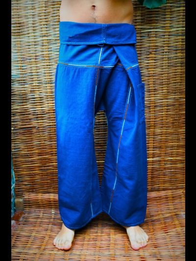 Pantalon Thai Couture Indigo
