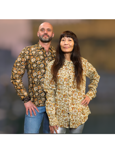 Chemise Hand Block Print Floral