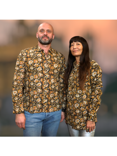 Chemise Hand Block Print Floral