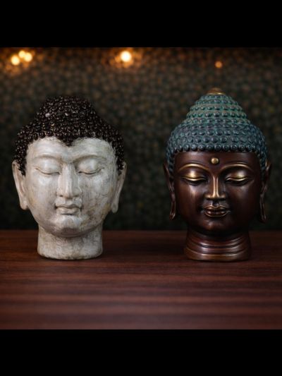 Têtes de Bouddha