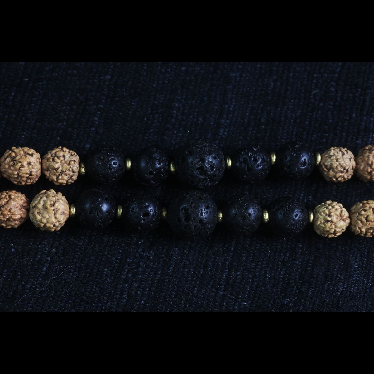 Rudraksha lave Tête de mort