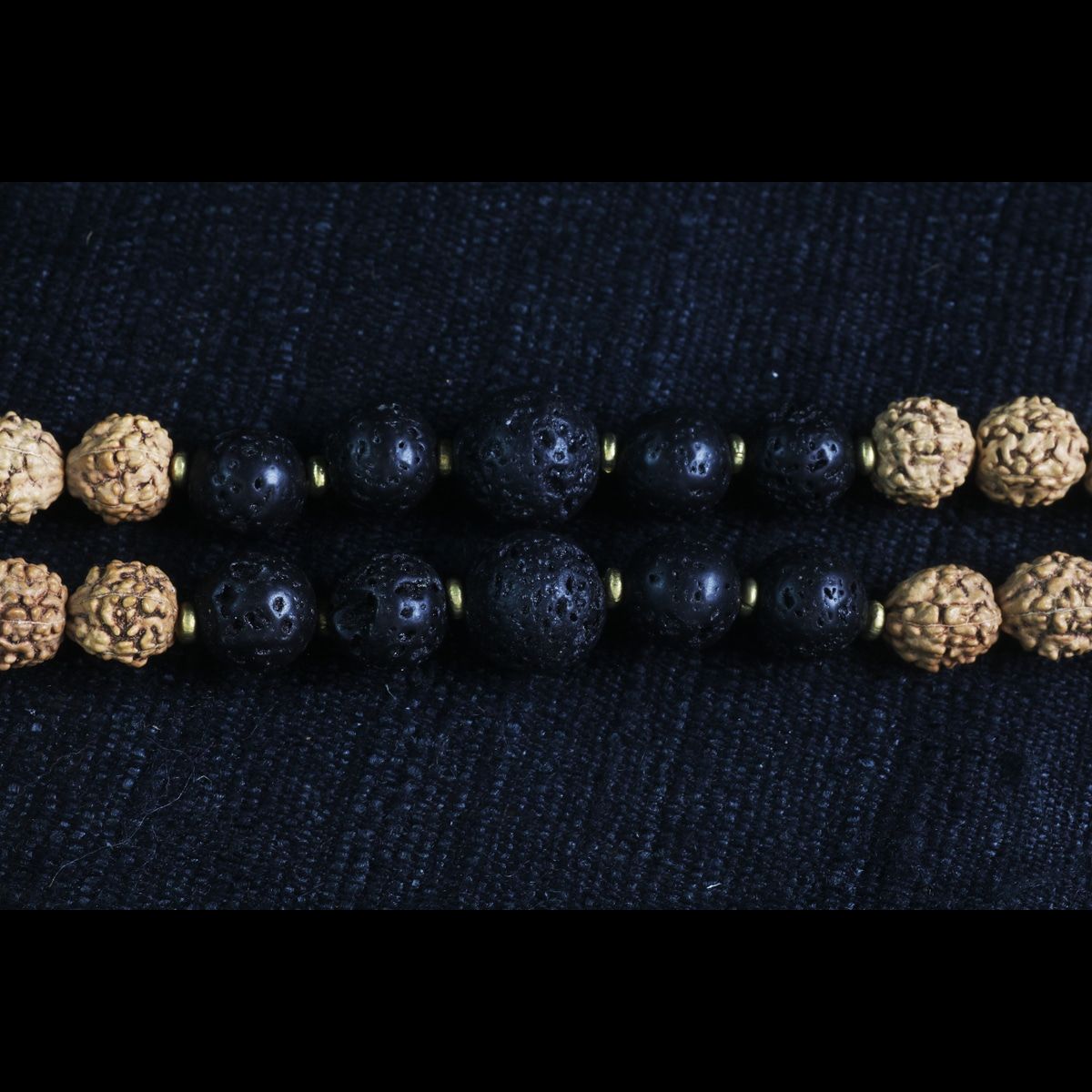 Rudraksha lave Tête de mort