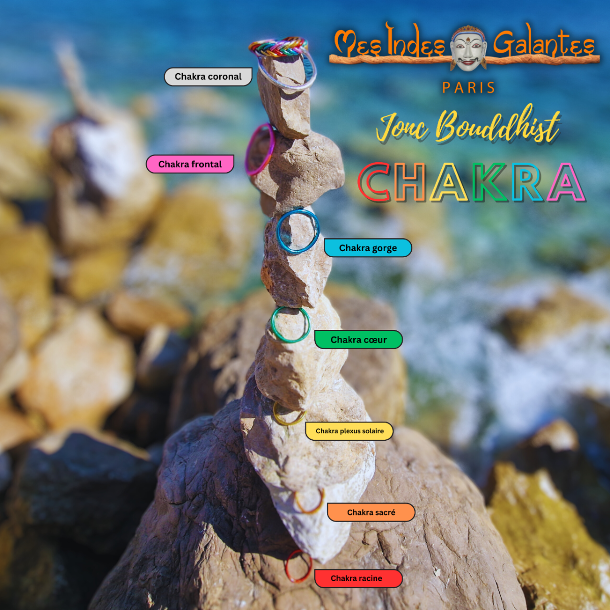 JONC BOUDDHISTE CHAKRA PARIS MES INDES GALANTES