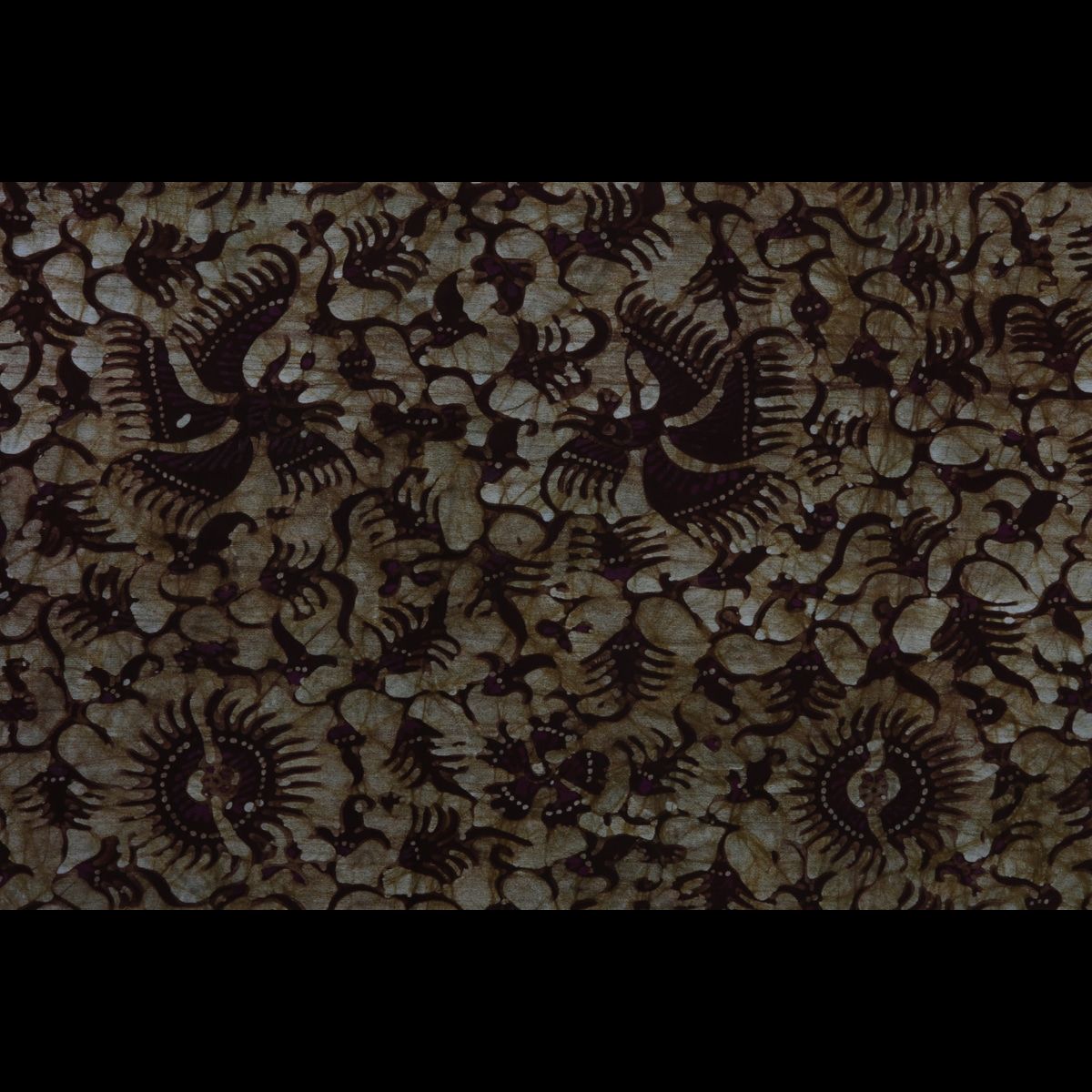 Batik Bali - Marron