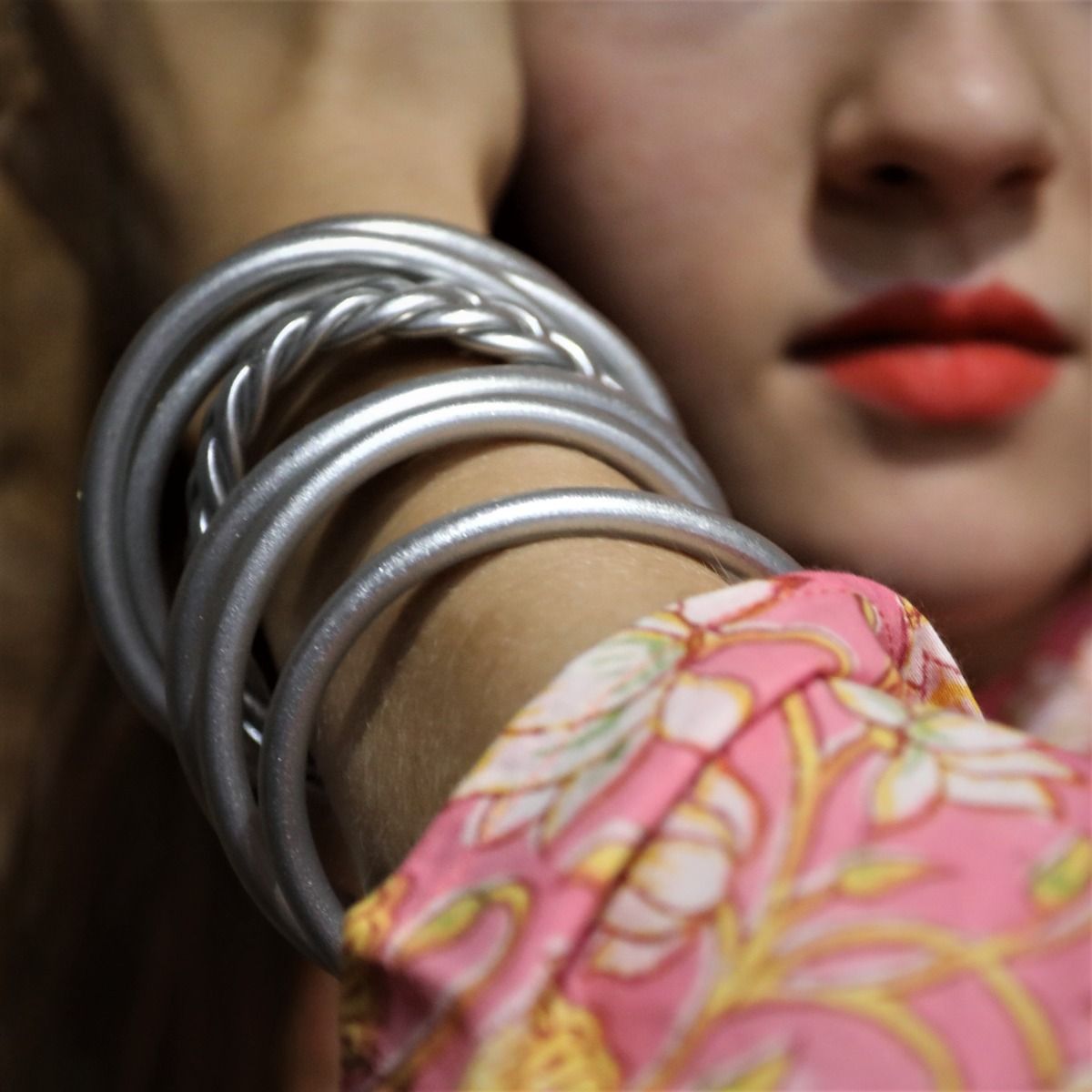 BRACELET BOUDDHISTE ARGENT MAT PARIS MES INDES GALANTES