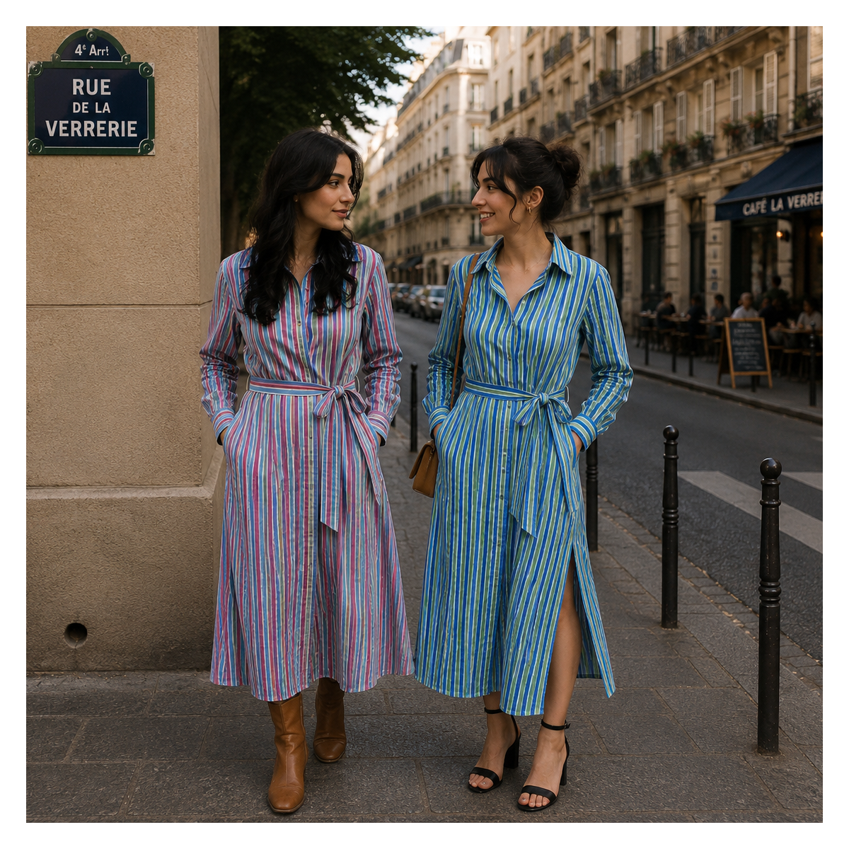 Robe Stripes Jaipur Mes Indes Galantes Paris