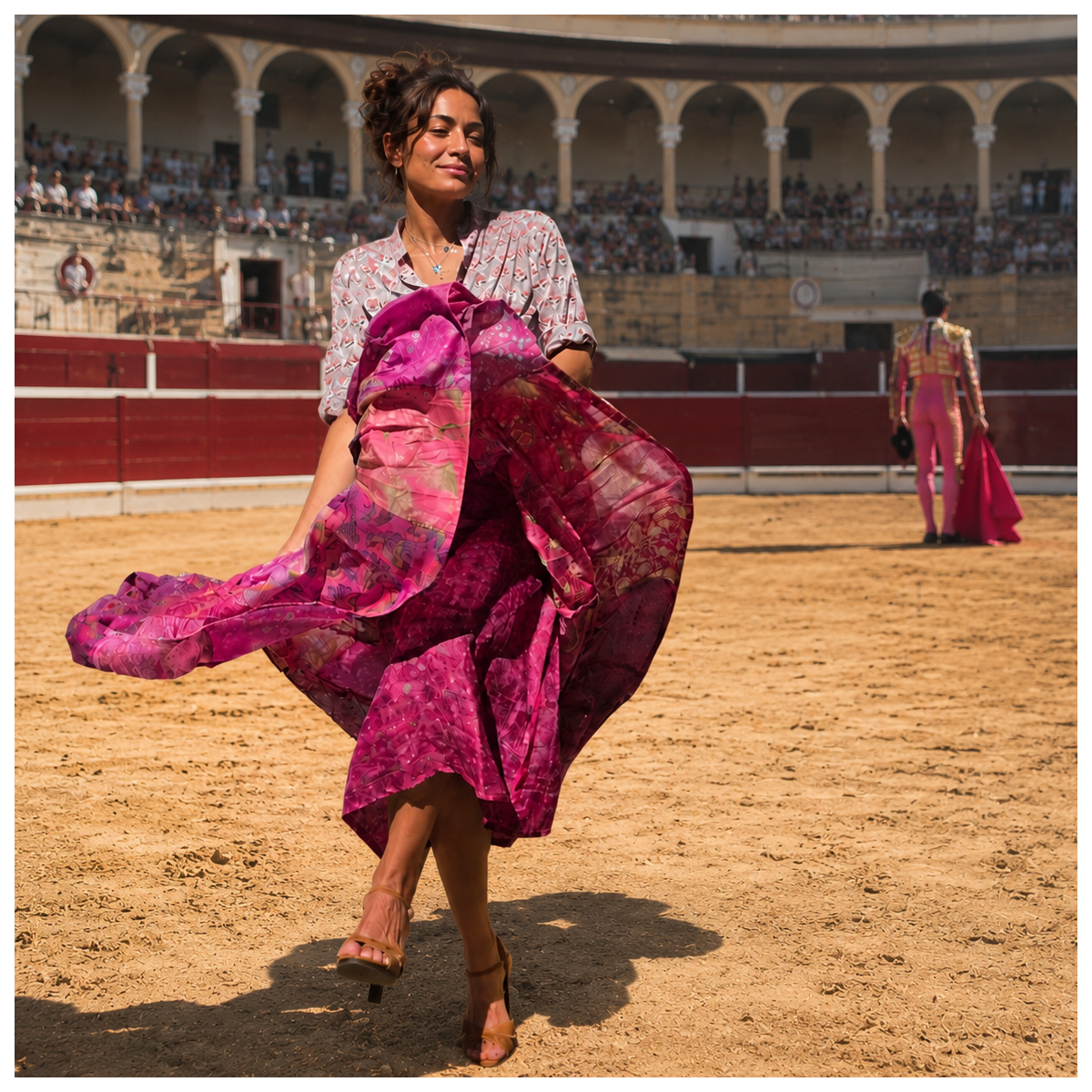 jupe soie patchwork mes indes galantes paris