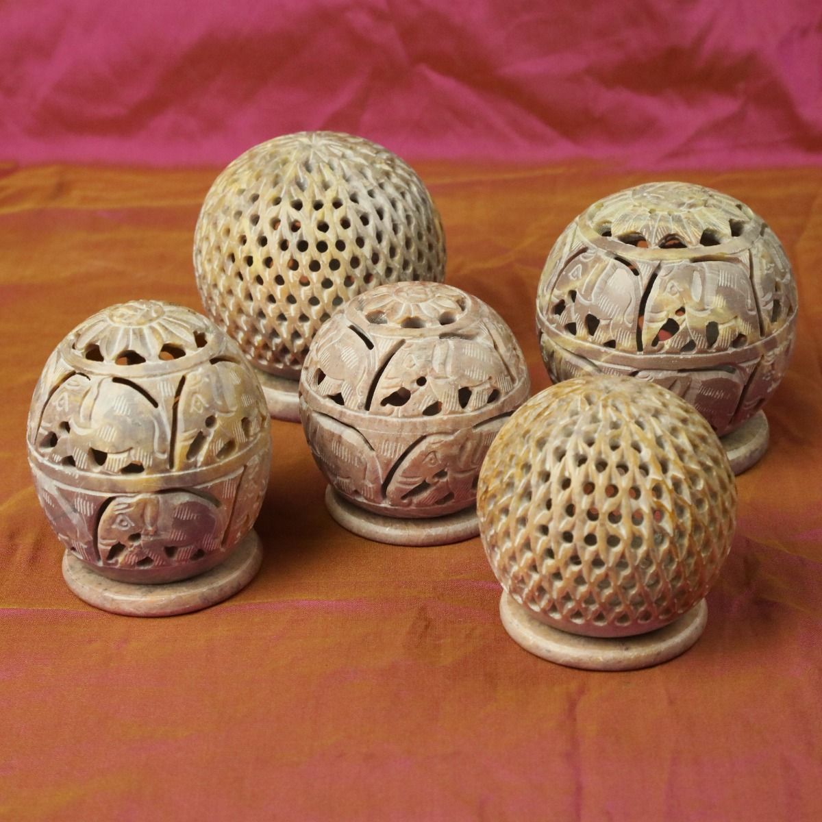 Collection Photophore en pierre mes indes galantes
