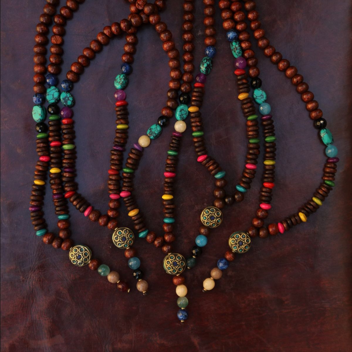 collier tibétain turquoise paris mes indes galantes