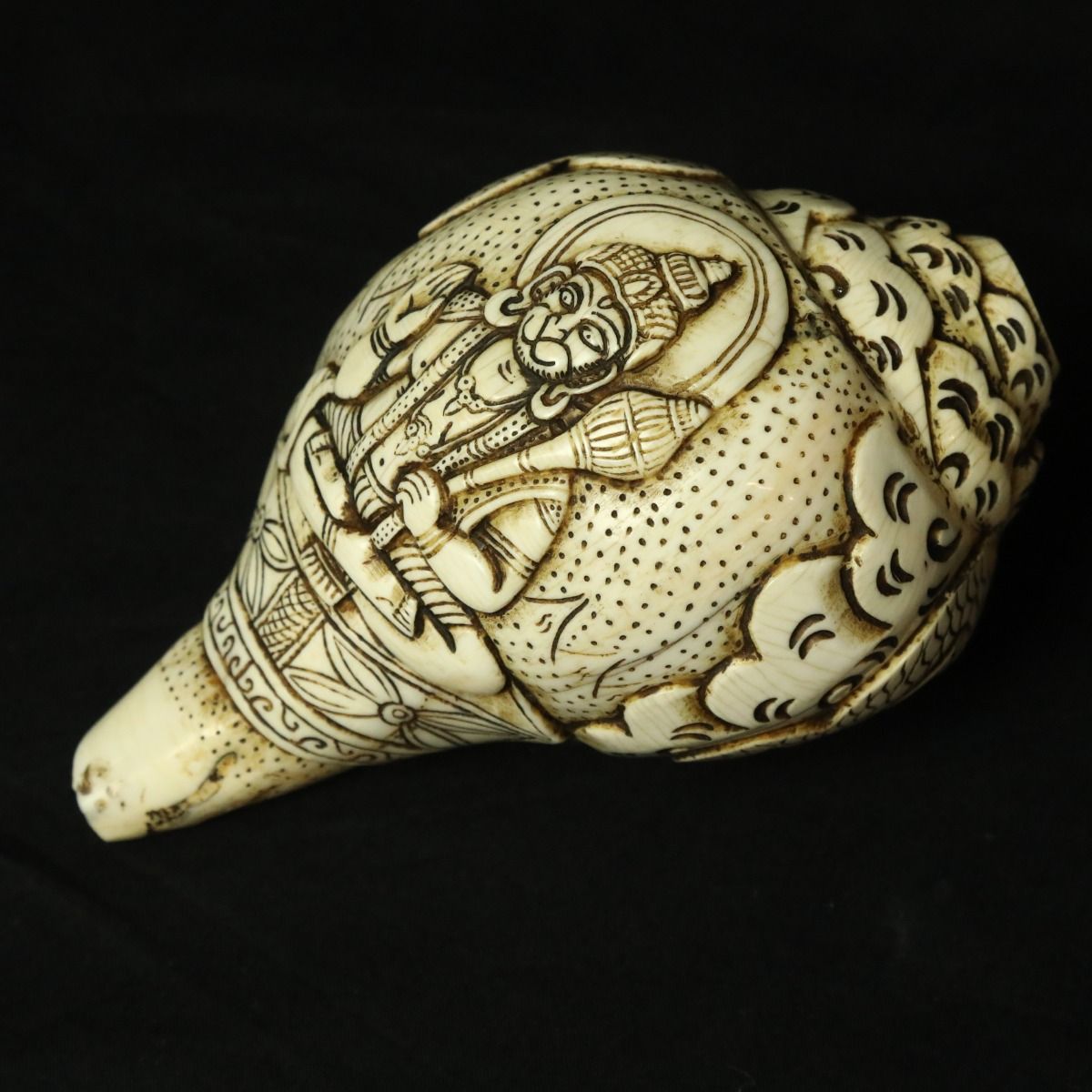 conque tibétaine hanuman