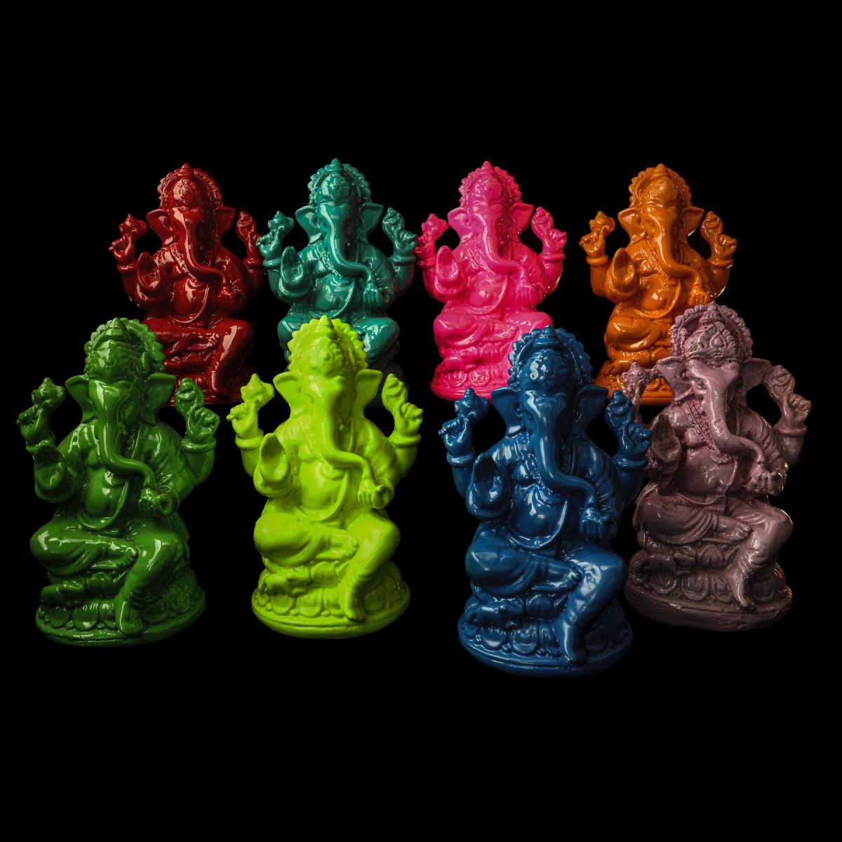 Ganesh fluo ganesh pop Mes Indes Galantes Paris