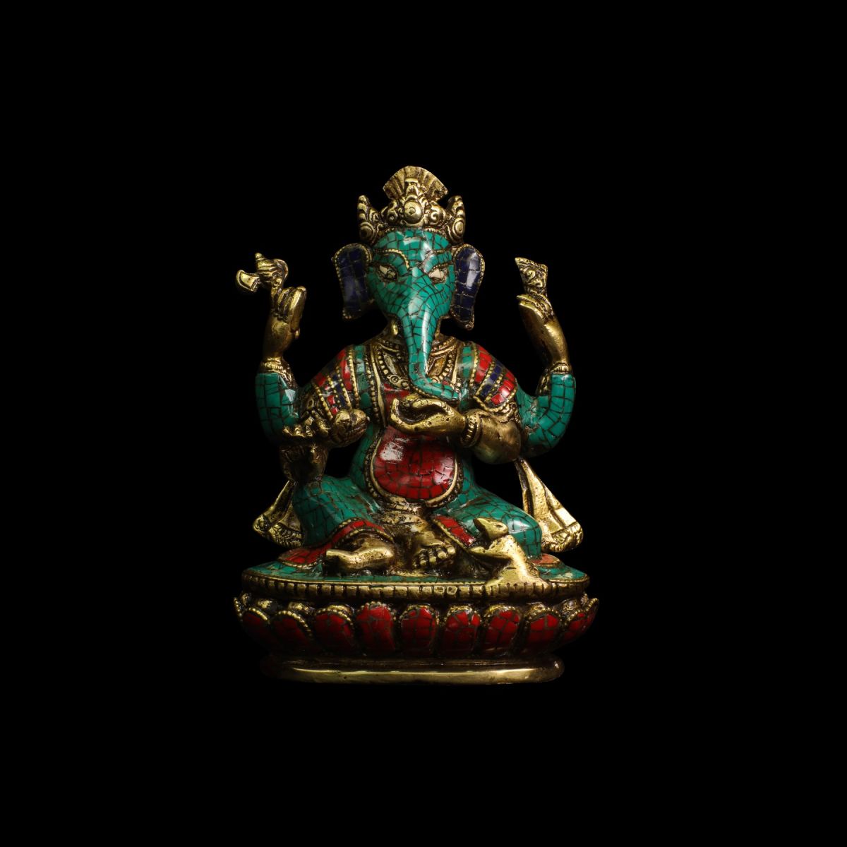 Ganesh Turquoise Mes Indes Galantes Paris