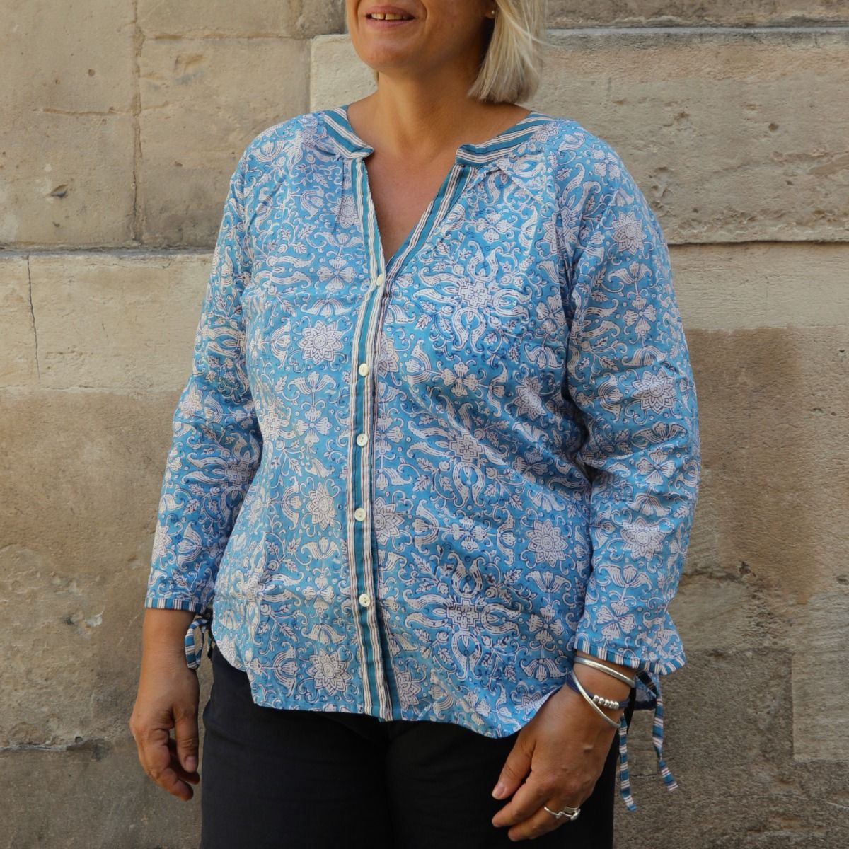 BLOUSE BLOCK PRINT