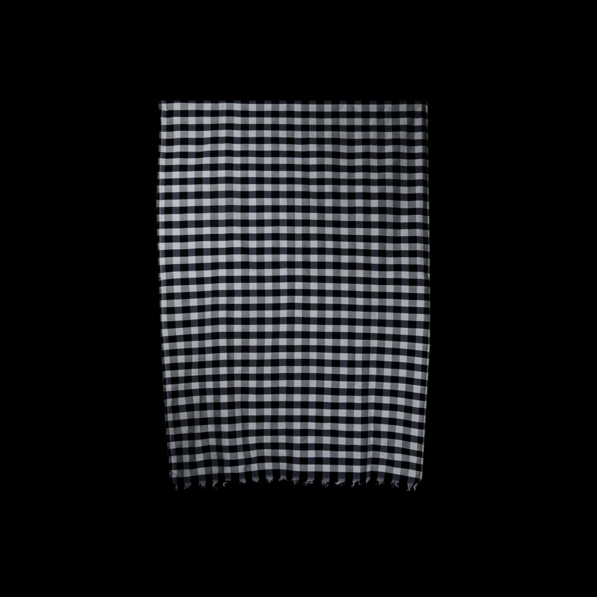 Ikat Bali Noir Blanc