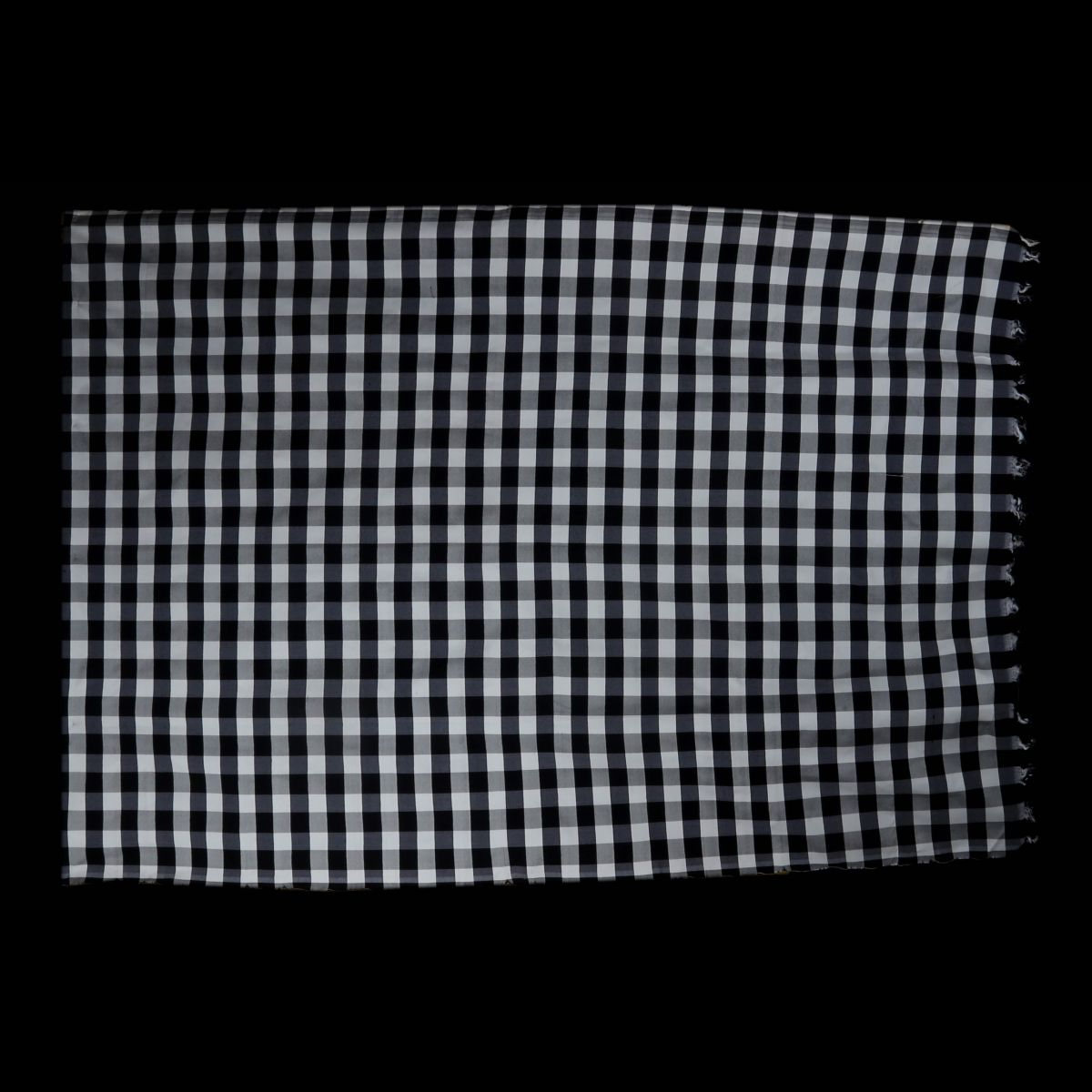 Ikat Bali Noir Blanc