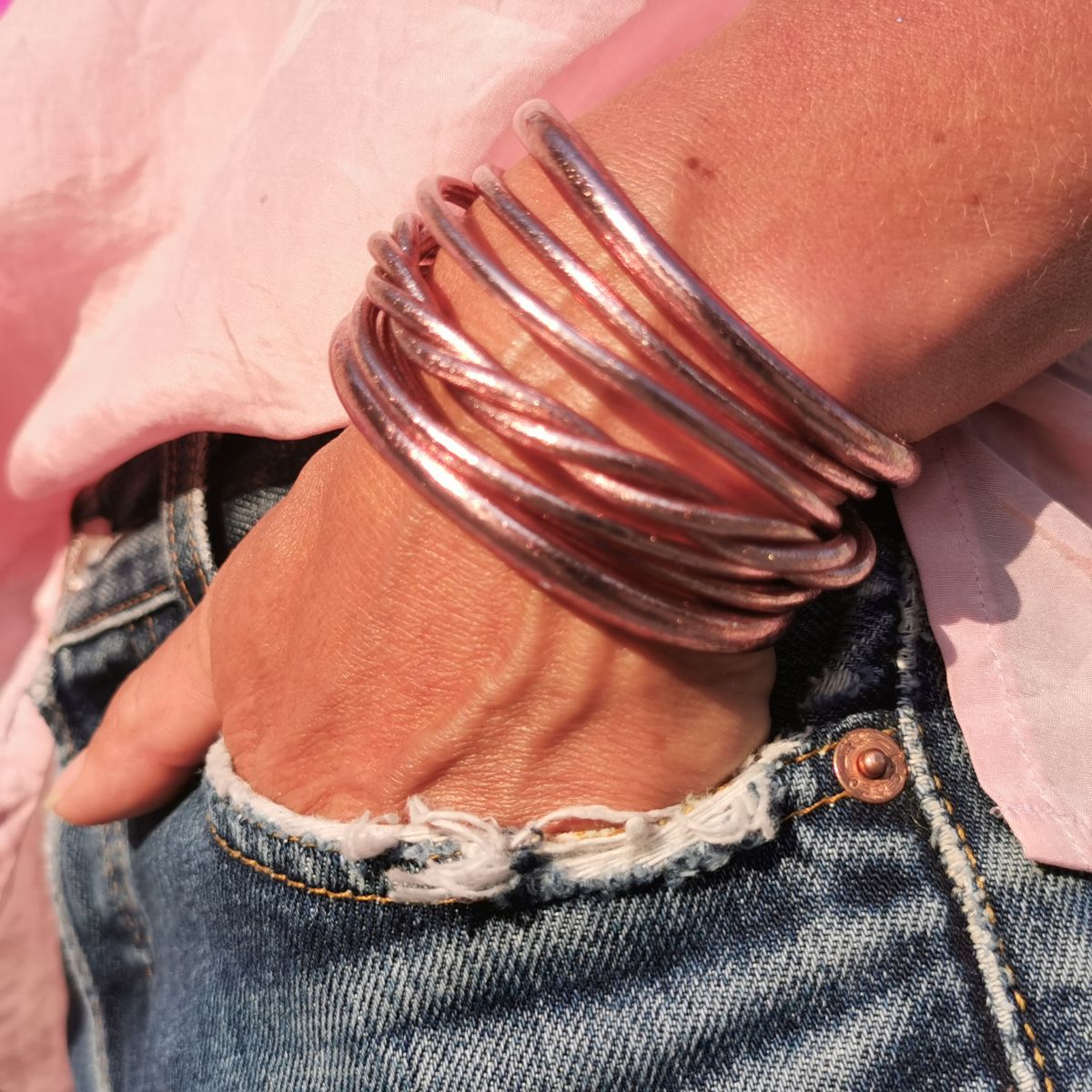 bracelet bouddhiste rose paris mes indes galantes