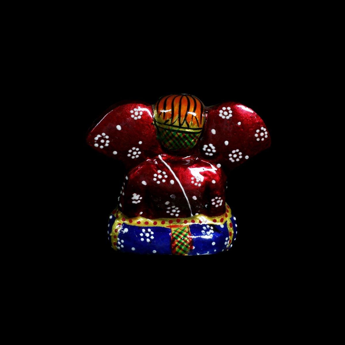 Meenakari  Ganesh Rouge Mes Indes Galantes Paris
