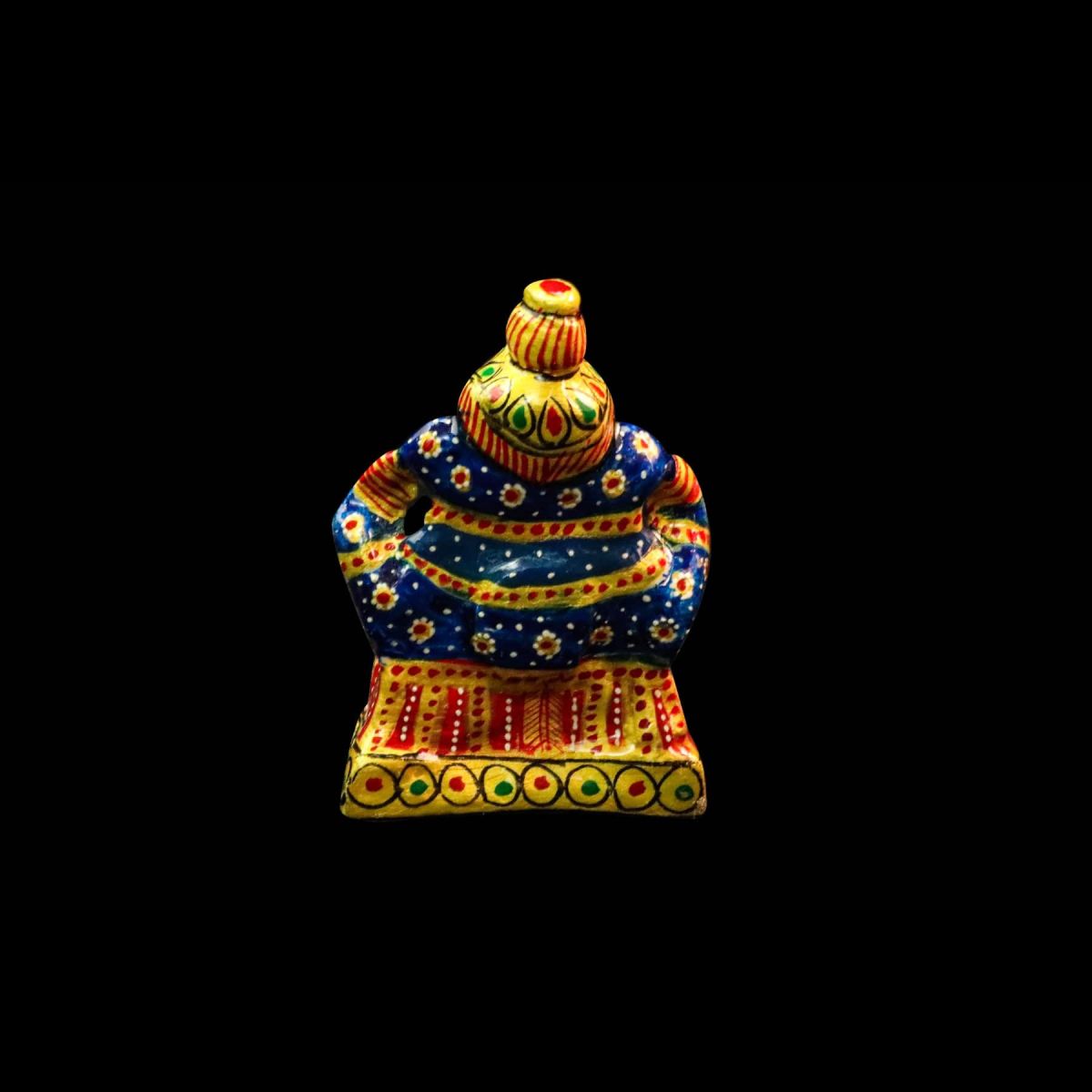 Meenakari Ganesh Bleu Mes Indes Galantes Paris